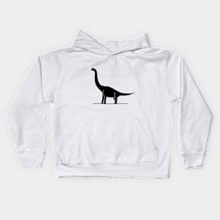 Sauropod - Black Kids Hoodie